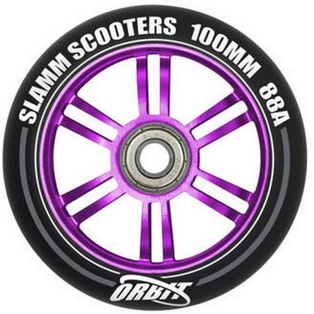 Slamm Scooters Stuntstep Wielen Slamm Flair 100mm Wit/ Zwart