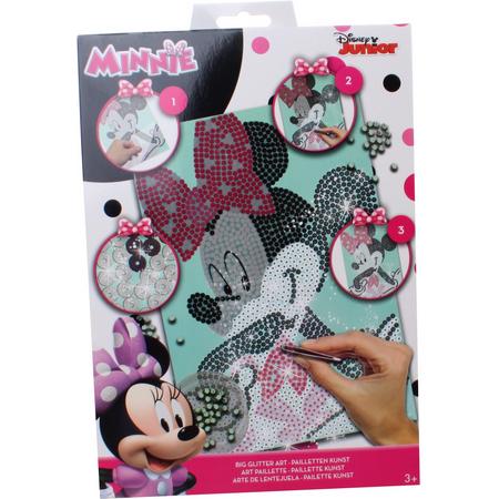 Slammer Paillettenkunst Disney Minnie Mouse  4-delig
