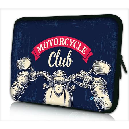 Laptophoes 11,6 inch motorcycle club - Sleevy - Laptop sleeve - Macbook hoes - beschermhoes