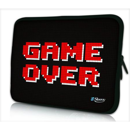 Laptophoes 13,3 inch game over - Sleevy - Laptop sleeve - Macbook hoes - beschermhoes