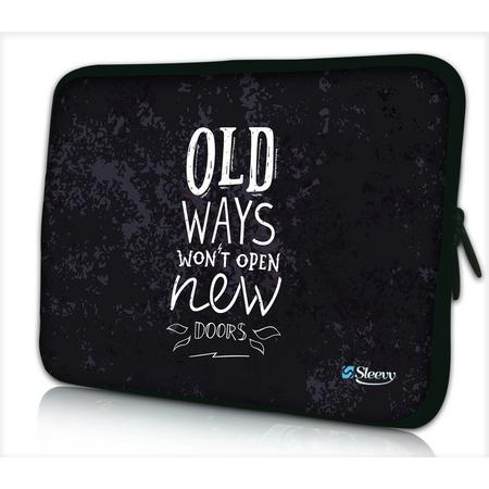 Laptophoes 13,3 inch old ways - Sleevy - Laptop sleeve - Macbook hoes - beschermhoes
