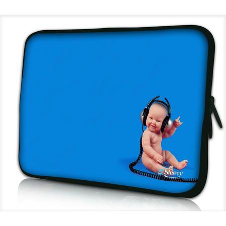 Laptophoes 17,3 inch baby rocks music - Sleevy