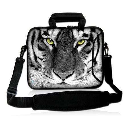 Laptoptas 11,6 inch witte tijger - Sleevy