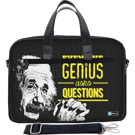 Laptoptas 13,3 inch / schoudertas Genius - Sleevy - reistas - schoudertas - schooltas - heren dames tas - tas laptop