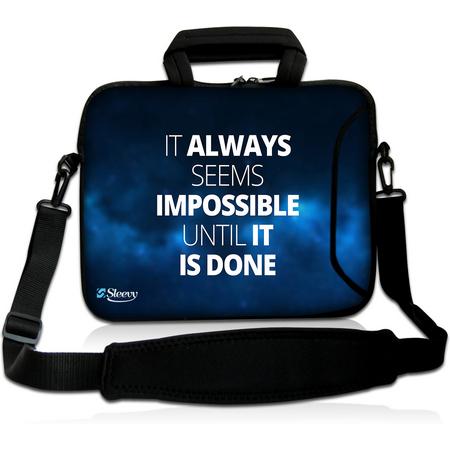 Laptoptas 17,3 inch impossible - Sleevy