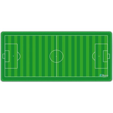 Muismat gaming voetbalveld 90 x 40 cm - Sleevy
