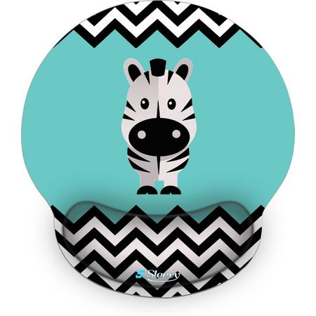 Muismat polssteun kleine zebra - Sleevy