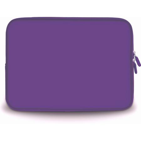 Sleevy 10,1 laptop/tablet hoes paars - tabletsleeve - tablet sleeve - ipad sleeve