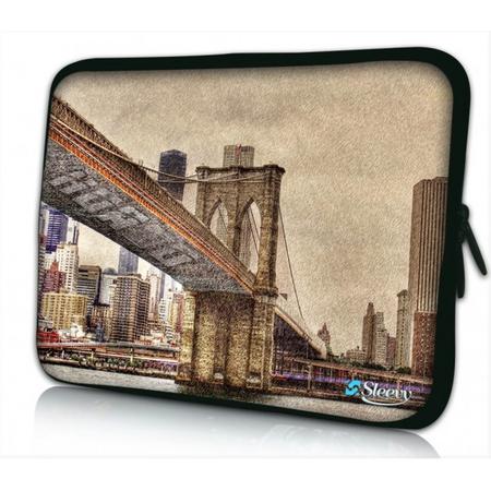 Sleevy 10 laptop/tablet hoes Brooklyn Bridge uit New York - tabletsleeve - tablet sleeve - ipad sleeve