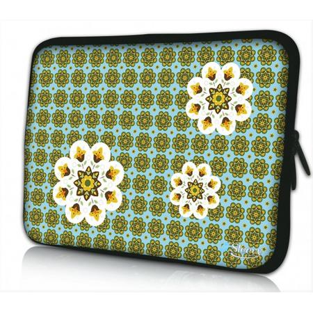 Sleevy 10 laptop/tablet hoes creatief bloemen design - tabletsleeve - tablet sleeve - ipad sleeve