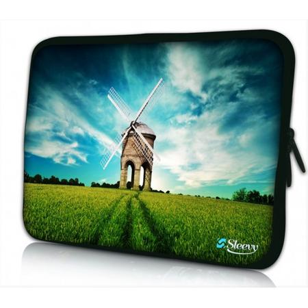 Sleevy 10 laptop/tablet hoes molen - tabletsleeve - tablet sleeve - ipad sleeve
