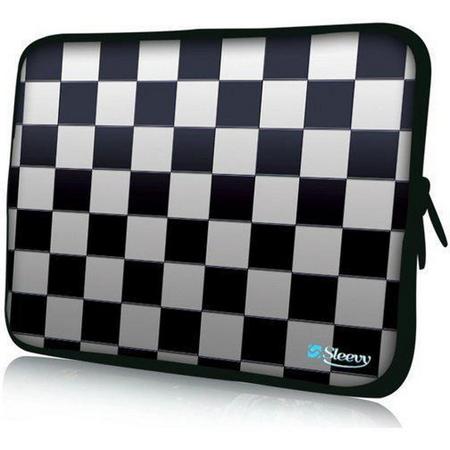 Sleevy 10 laptop/tablet hoes schaakbord - tabletsleeve - tablet sleeve - ipad sleeve
