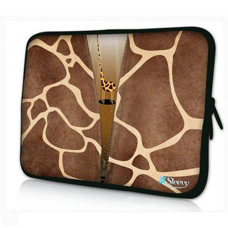 Sleevy 11,6 inch laptophoes macbookhoes giraffe design