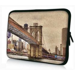 Sleevy 11.6 laptophoes Brooklyn Bridge uit New York