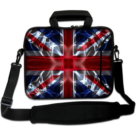 Sleevy 15,6 laptoptas Engelse vlag