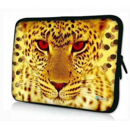 Sleevy 15.6 inch laptophoes cheeta