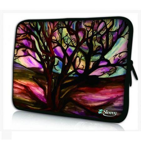 Sleevy 17,3 inch laptophoes kunst