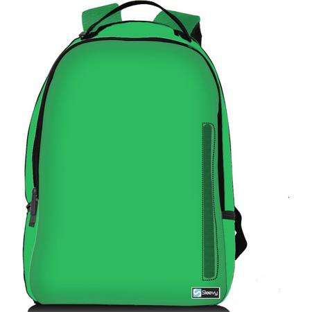 Sleevy laptop rugzak 15,6  Deluxe groen