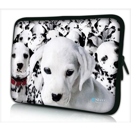Tablet hoes / laptophoes 10,1 inch dalmatiers - Sleevy - laptop sleeve - tablet sleeve