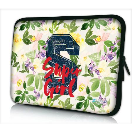 Tablet hoes / laptophoes 10,1 inch super girl - Sleevy - laptop sleeve - tablet sleeve