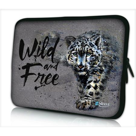 Tablet hoes / laptophoes 10,1 inch wild and free - Sleevy - laptop sleeve - tablet sleeve