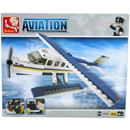 Aviation Watervliegtuig met drijvers