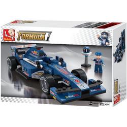 Formule car F1 Racewagen Blauw M38-B0353
