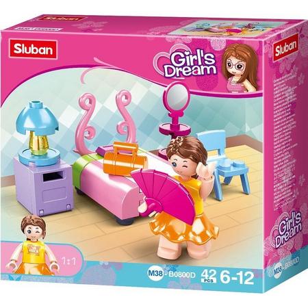 Sluban Girls Dream: Slaapkamer (m38-b0800d)