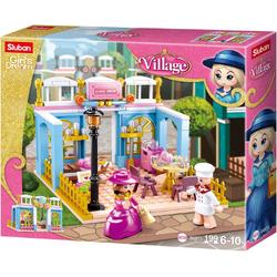   M38-B0873 Village Serie - Bakkerij - 199 onderdelen - Lego Compatibel - Bouwdoos