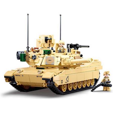 Sluban Tank M1A2 V2 Abrams M38-B0892