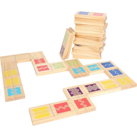 Small Foot Domino 28 Stenen Hout