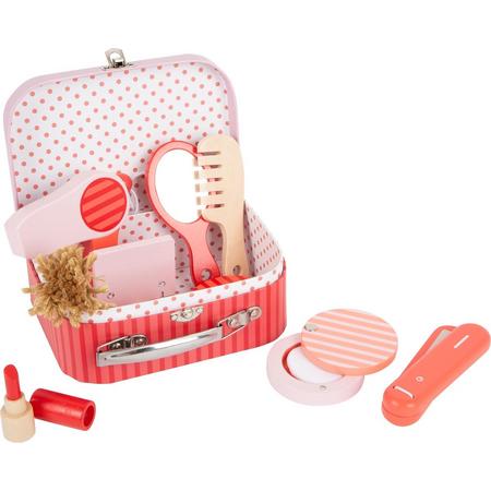 Small Foot Make-up-set Retro Junior Hout Roze/wit 11-delig