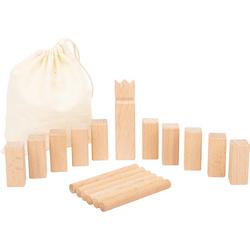 Small Foot Werpspel Mini-kubb Viking Game Hout 18-delig