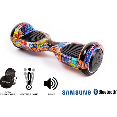 Hoverboard Smart Balance™, Regular HipHop Orange, 6.5 inch, Motor 700 Wat, Bluetooth, LED
