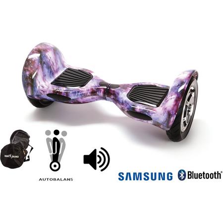 SMART BALANCE Hoverboard Off Road Galaxy - 10 pouces, Bluetooth