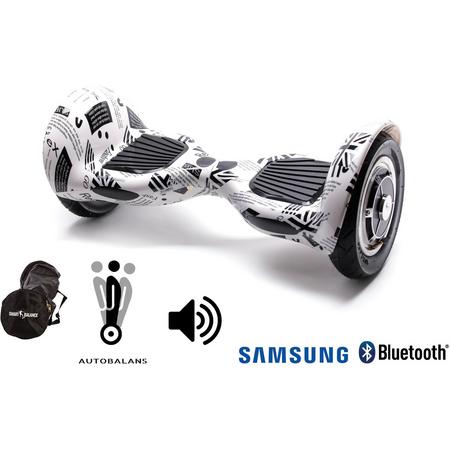 SMART BALANCE Hoverboard Off Road NewsPaper - 10 pouces, Bluetooth
