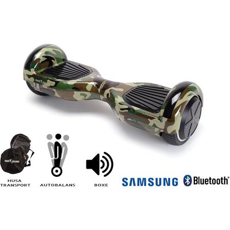 SMART BALANCE Hoverboard Regular Camouflage- 6.5 pouces, Bluetooth