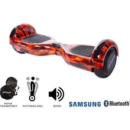 SMART BALANCE Hoverboard Regular Flame - 6.5 pouces, Bluetooth