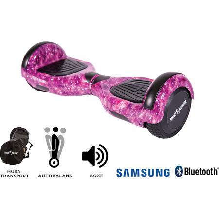 SMART BALANCE Hoverboard Regular Galaxy- 6.5 pouces, Bluetooth