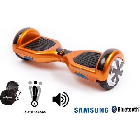 SMART BALANCE Hoverboard Regular Orange- 6.5 pouces, Bluetooth