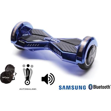 SMART BALANCE Hoverboard Transformers ElectroBlue - 8 pouces, Bluetooth