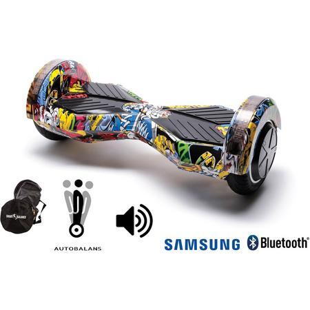 SMART BALANCE Hoverboard Transformers HipHop - 8 pouces, Bluetooth