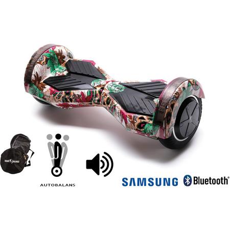 SMART BALANCE Hoverboard Transformers Skull Color - 8 pouces, Bluetooth