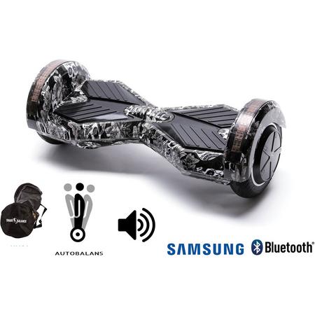 SMART BALANCE Hoverboard Transformers SkullHead - 8 pouces, Bluetooth