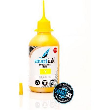 Geschikt Epson Sublimatie inkt Yellow (Y) 100 ml inktfles (Smart Ink Huismerk)