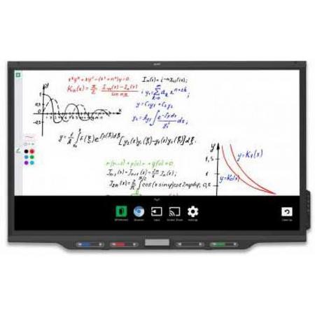 Smart Board 7086 Pro touch screen-monitor 2,18 m (86) 3840 x 2160 Pixels Zwart Multi-touch Multi-gebruiker