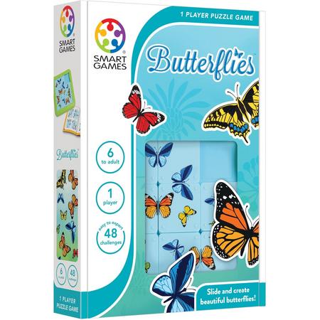 Butterflies schuifpuzzel (48 opdrachten)