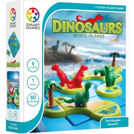 Smart Games Dinosaurs Mysterious Islands (60 opdrachten)