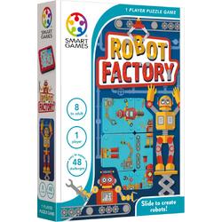 SmartGames - Robot Factory - schuifpuzzel met 48 opdrachten