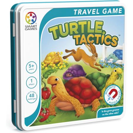 SmartGames - Turtle Tactics - magnetisch denkspel - 48 opdrachten - reisspel